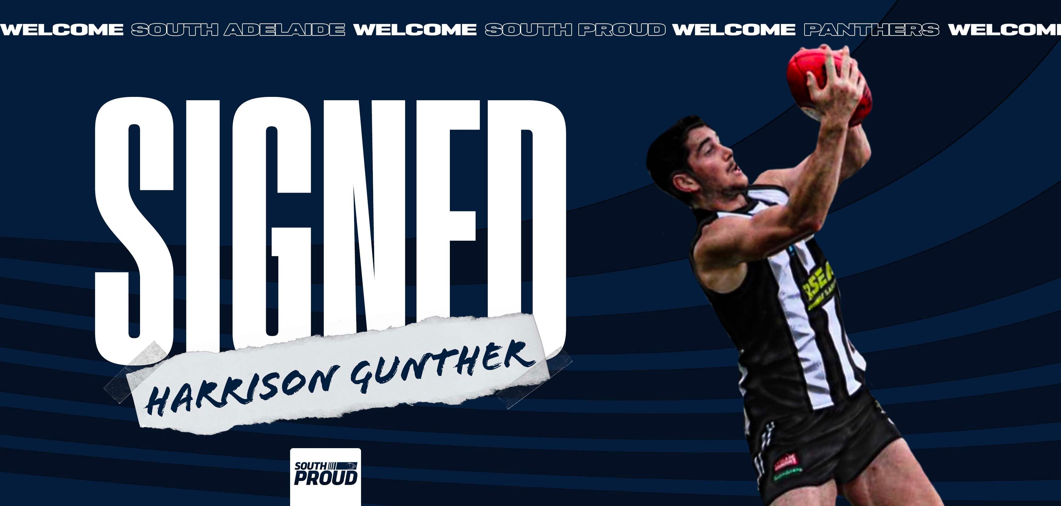Harrison Gunther joins the Panthers Harrison Gunther joins the Panthers